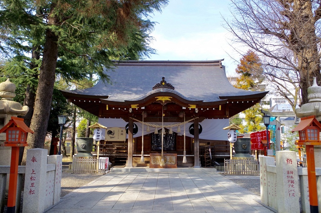 御朱印 - 草加神社